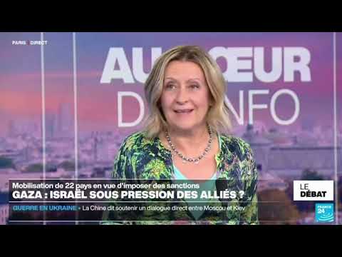Ma participation au Débat sur France 24 pour parler de la crise humanitaire dramatique à Gaza