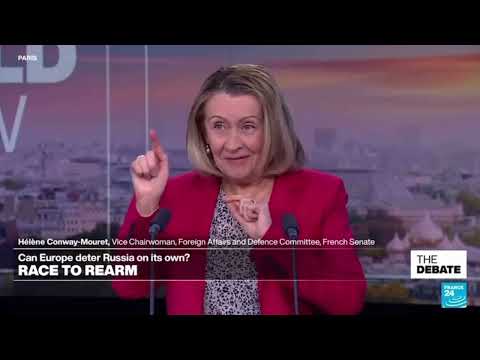 Ma participation à The Debate sur France 24 anglais sur le réarmement en Europe face à la Russie