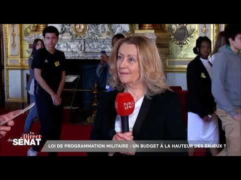 Ma réaction pour Public Sénat sur la loi de programmation militaire 2024-2030 (LPM)