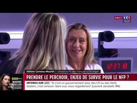 Mon interview sur LCI pour réagir à l&#039;actualité politique et la situation au sein du NFP