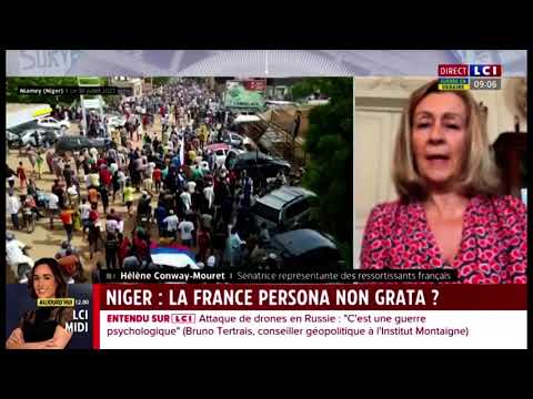 Mon interview sur LCI pour réagir à l&#039;aggravation de la situation politique au Niger