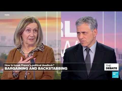 Ma participation à The Debate sur France 24 English pour débattre de la crise politique en France