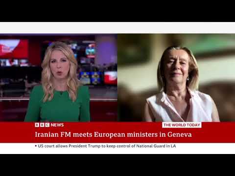 Mon interview sur BBC News pour analyser les discussions à Genève sur le nucléaire iranien