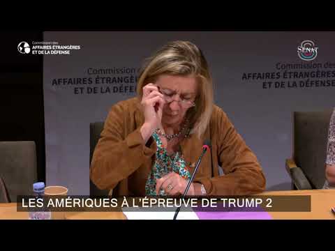 Audition en commission de Nathalie Estival-Broadhurst, directrice des Amériques et Caraïbes au MEAE
