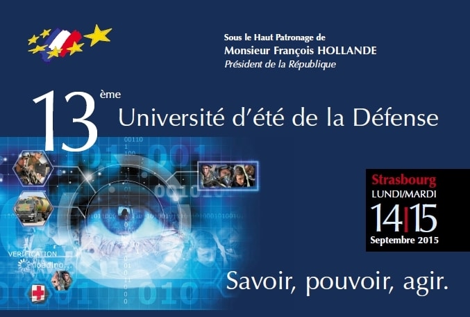 Université d’été de la Défense 2015