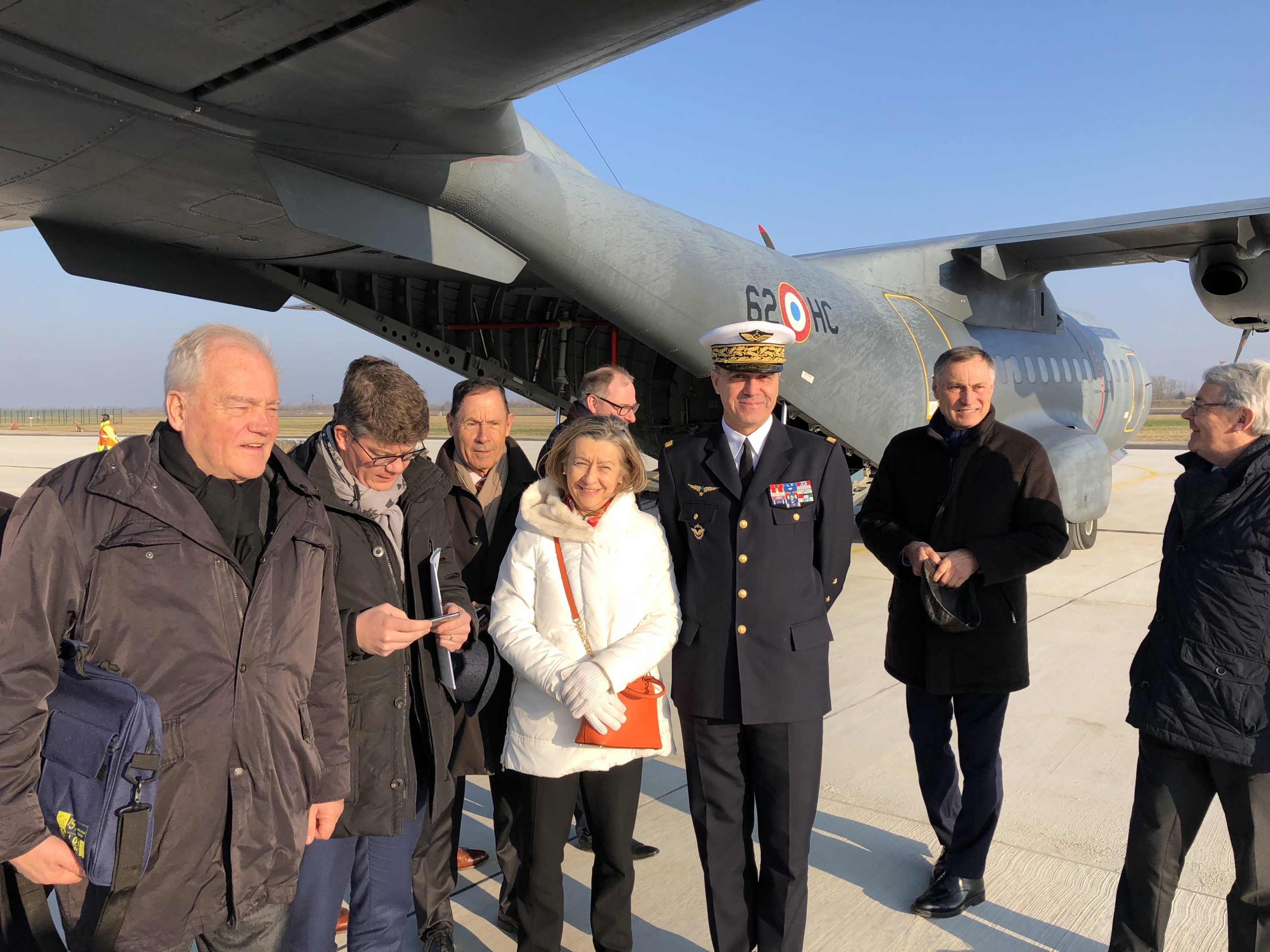 Mon déplacement sur la base aérienne de Saint-Dizier