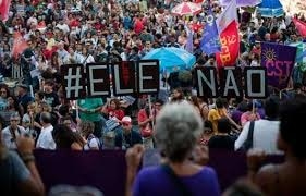 Rassemblement contre l’extrême-droite au Brésil