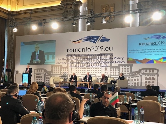 Ma mission en Roumanie sur la Politique européenne de Sécurité et de Défense (PESD)