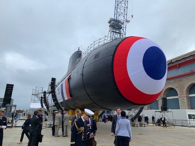 Inauguration du nouveau Sous-Marin « le Suffren » à Cherbourg