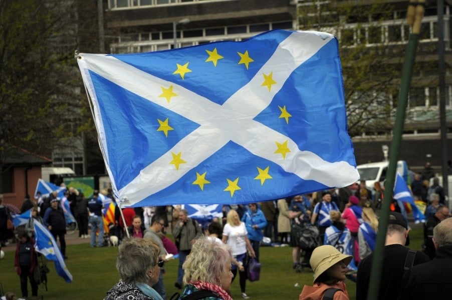 Ma présence en Ecosse lors du Brexit