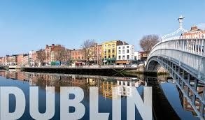 Mon déplacement à Dublin