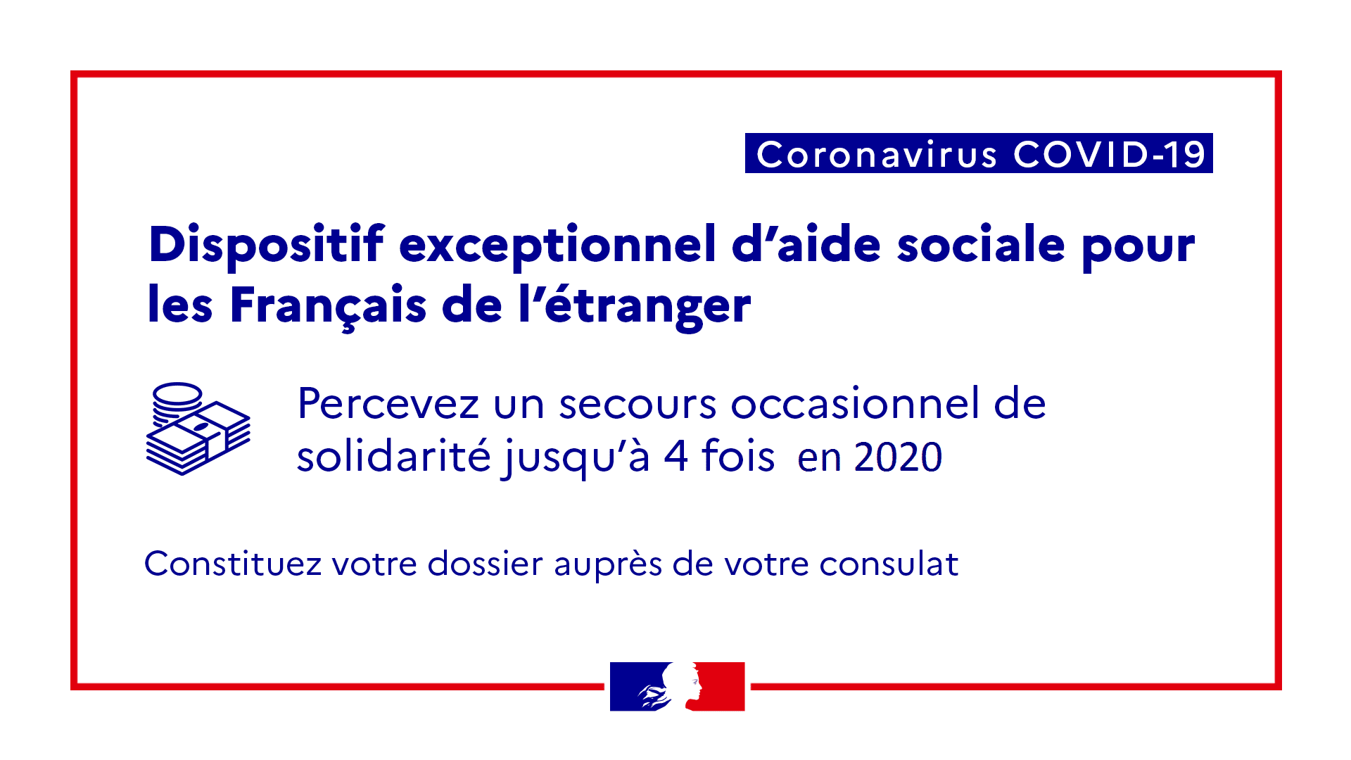 Adaptation du dispositif exceptionnel d’aide sociale pour les Français de l’étranger en difficulté