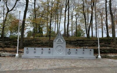 Le monument « Amicitia France-Canada » bientôt dévoilé