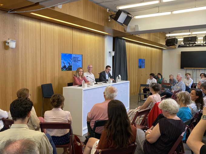 Ma participation à une conférence de la Fondation Jean Jaurès consacrée à la défense européenne vue de l’Europe centrale et orientale