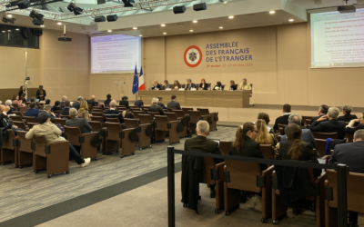 39ème session de l’Assemblée des Français de l’étranger