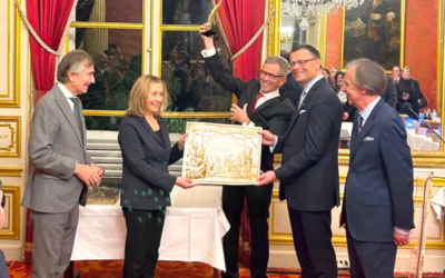 Ma participation à la remise de la Palme d’Or du Mécénat à la Fondation Velux