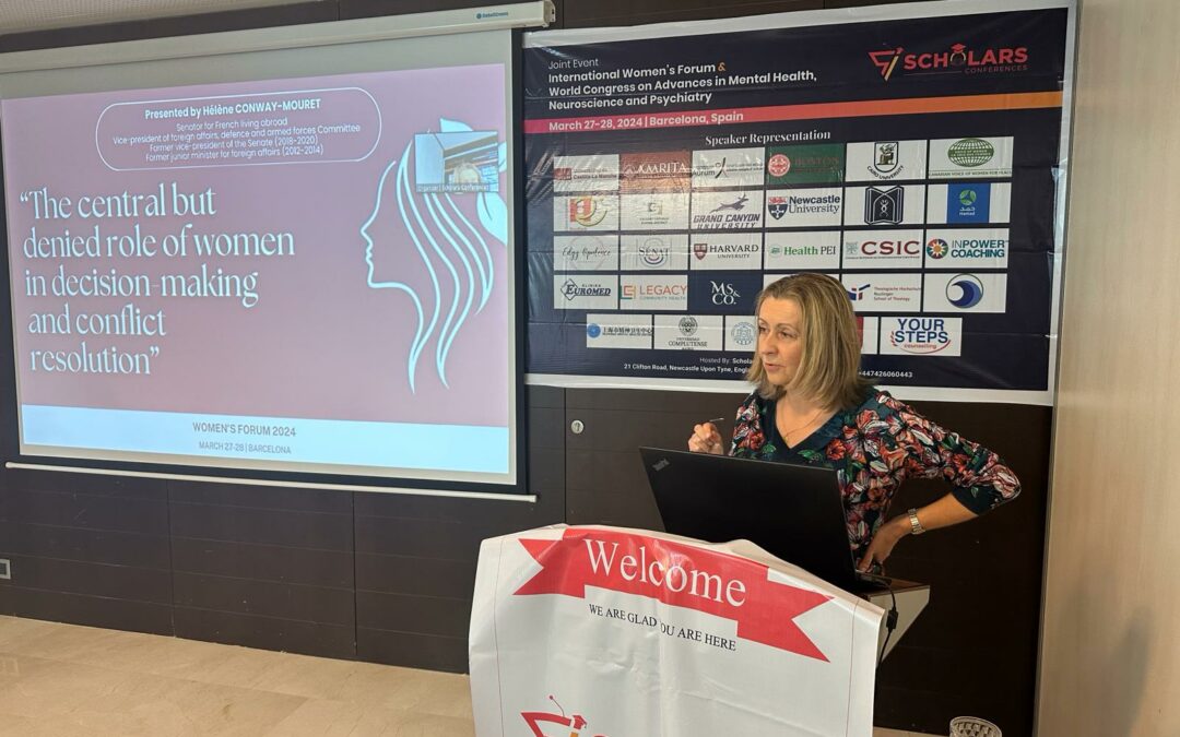 Mon intervention à l&rsquo;édition 2024 du Women&rsquo;s Forum à Barcelone