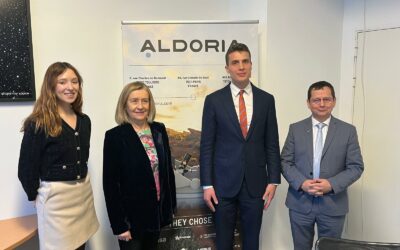 Visite d&rsquo;Aldoria, entreprise spécialisée dans la surveillance de l&rsquo;espace