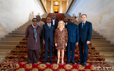Mon entretien avec une délégation congolaise pour échanger sur les crimes de guerre et crimes contre l’humanité commis sur le sol de République démocratique du Congo