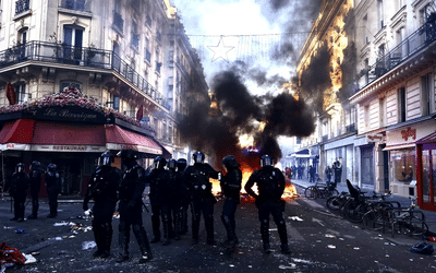 Mes réactions dans les médias suite aux violences perpétrées en France le 17 octobre 2026